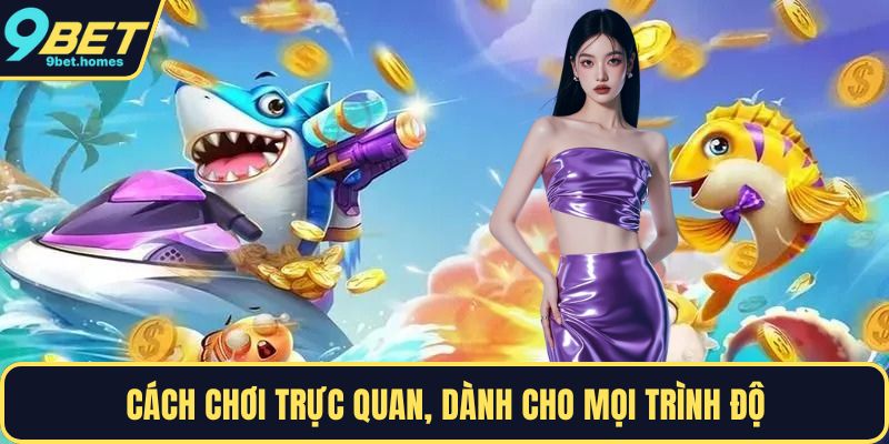 Cách chơi trực quan, dành cho mọi trình độ
